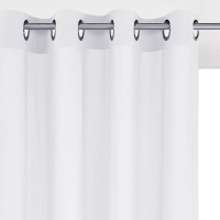 Занавеска С отверстиями 100 хлопок Scenario 260 x 135 см белый LA REDOUTE INTERIEURS  фото, kupilegko.ru